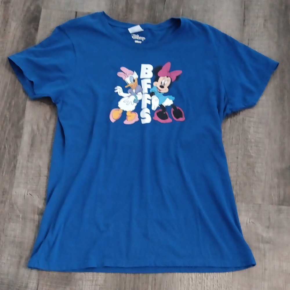 Disney Blue Graphic Short Sleeve Tee